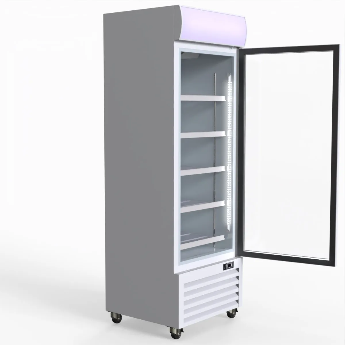Thermaster 400L Upright Single Glass Door Freezer  LG-400PF