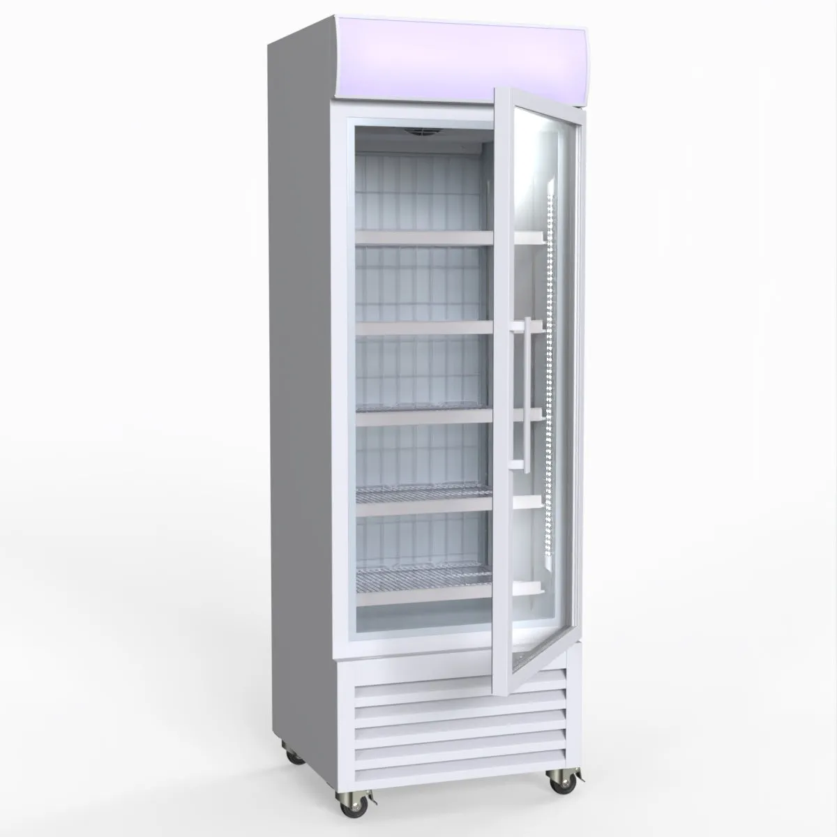 Thermaster 400L Upright Single Glass Door Freezer  LG-400PF