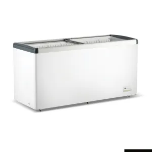 Thermaster 516L Chest Freezer With Flat Glass Sliding Lids WD516G