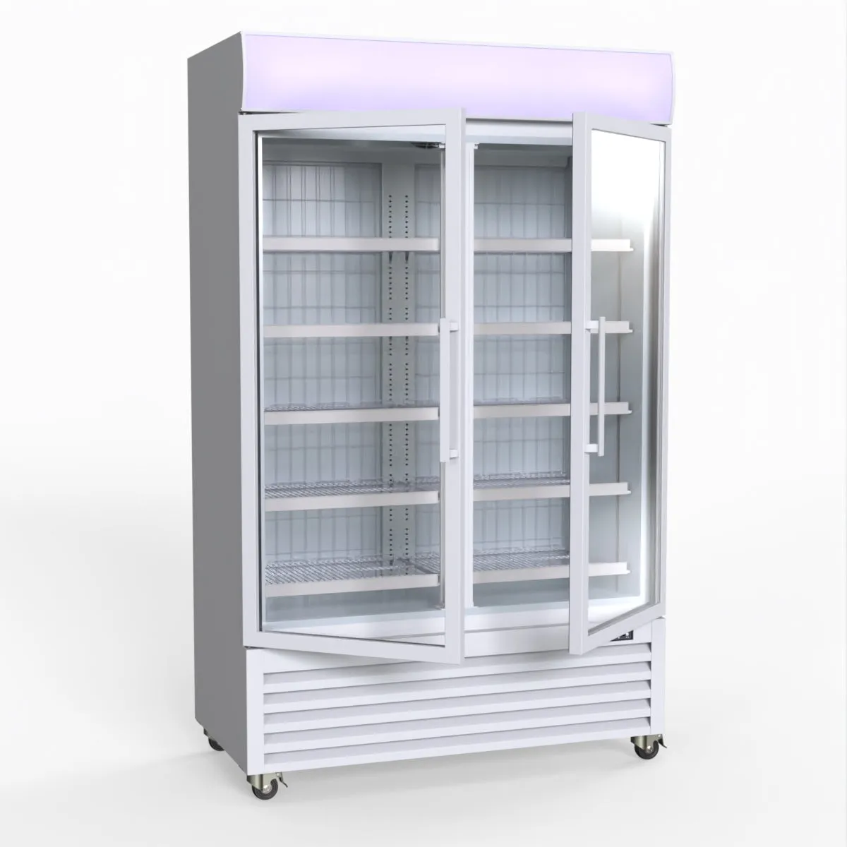 Thermaster 800L Upright Double Glass Door Freezer  LG-800PF