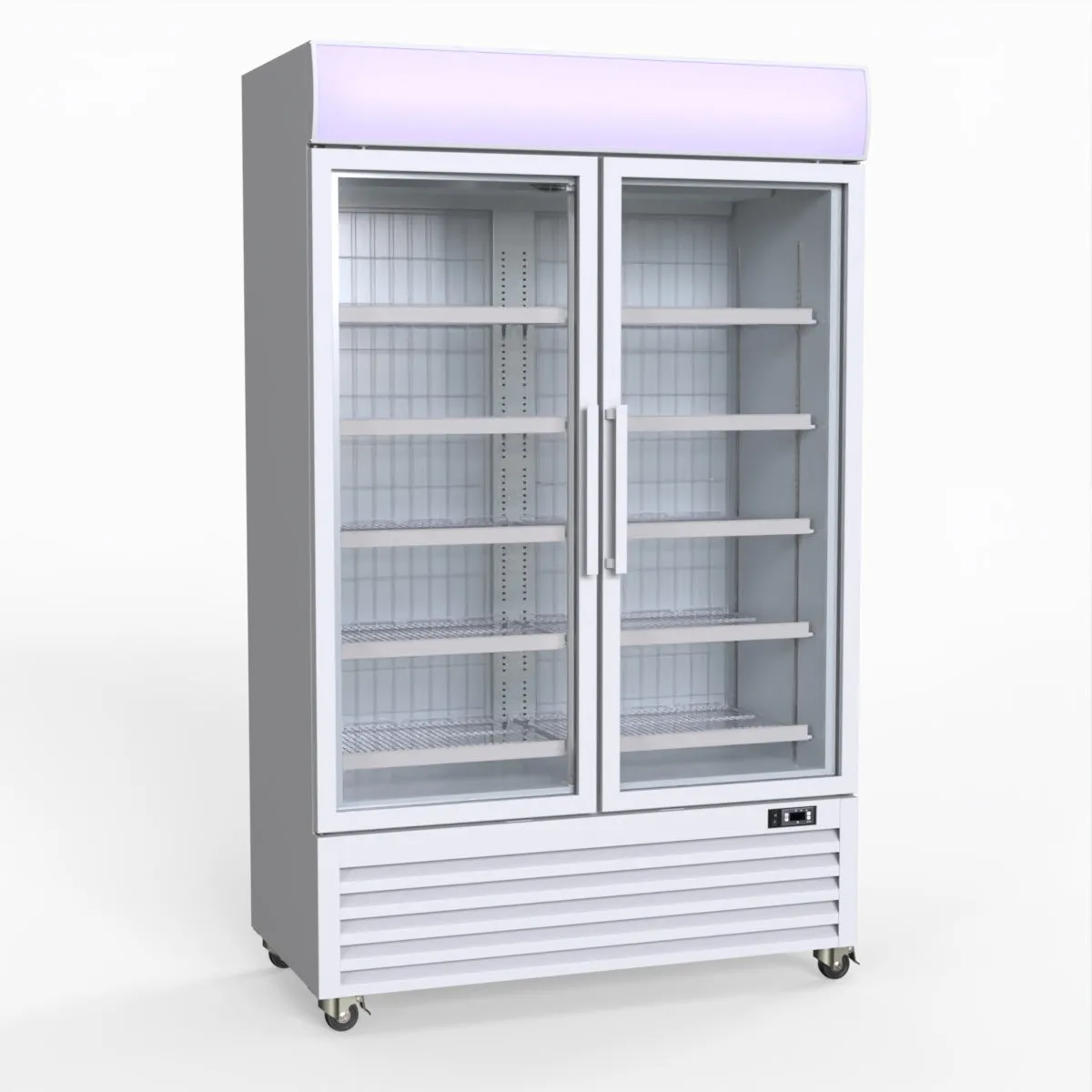 Thermaster 800L Upright Double Glass Door Freezer  LG-800PF
