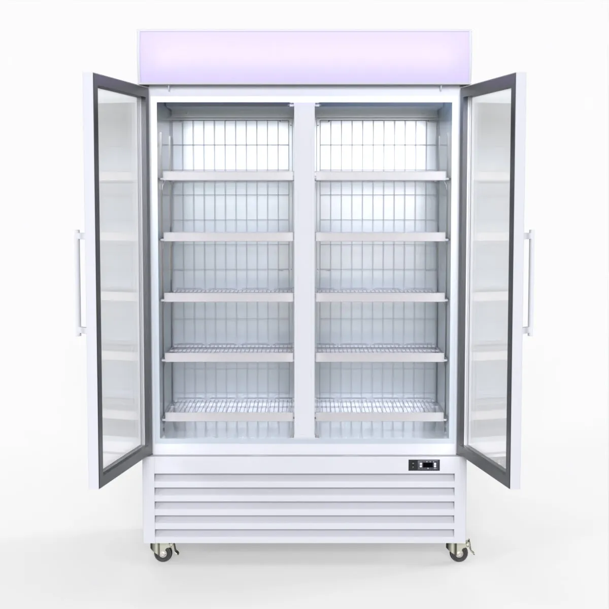Thermaster 800L Upright Double Glass Door Freezer  LG-800PF