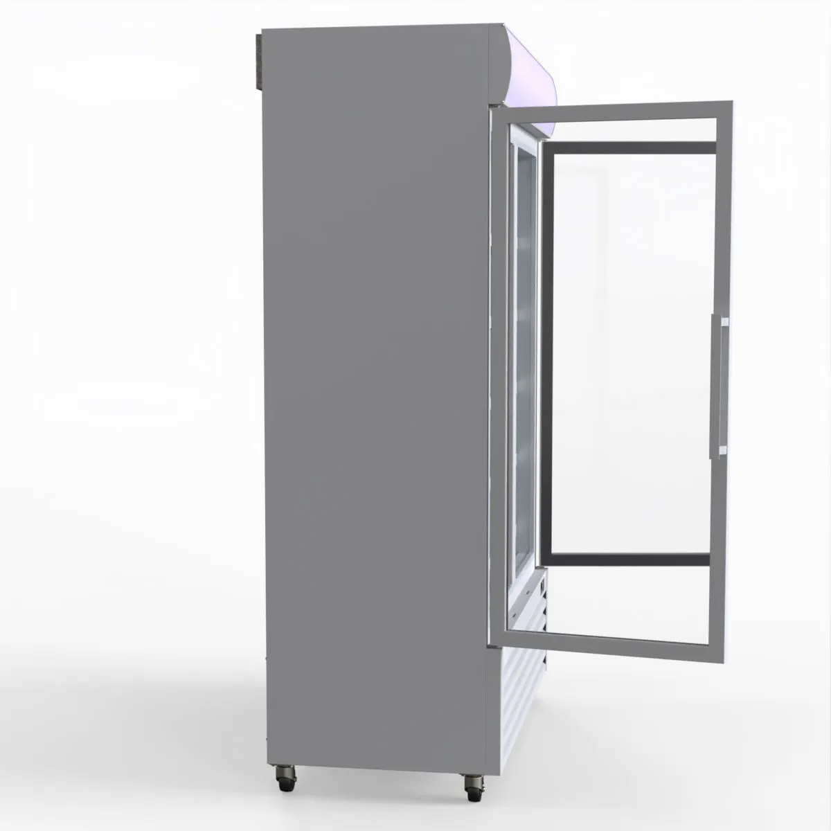 Thermaster 800L Upright Double Glass Door Freezer  LG-800PF