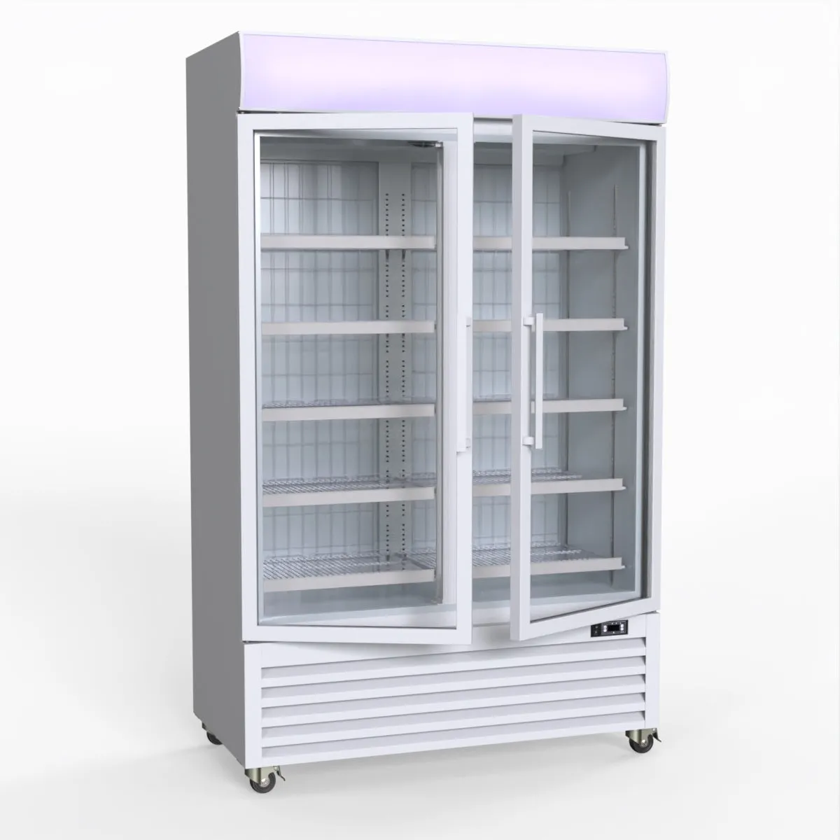 Thermaster 800L Upright Double Glass Door Freezer  LG-800PF