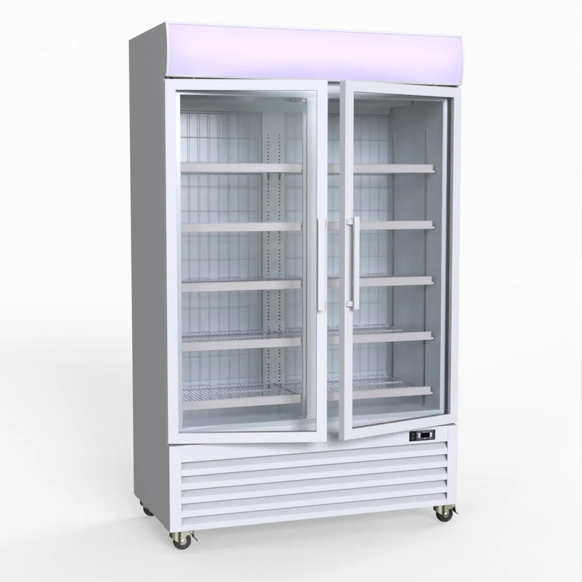 Thermaster 800L Upright Double Glass Door Freezer  LG-800PF