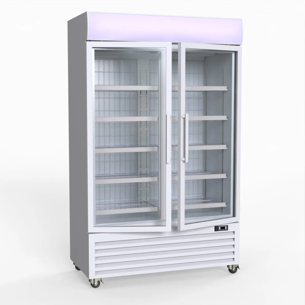 Thermaster 800L Upright Double Glass Door Freezer  LG-800PF