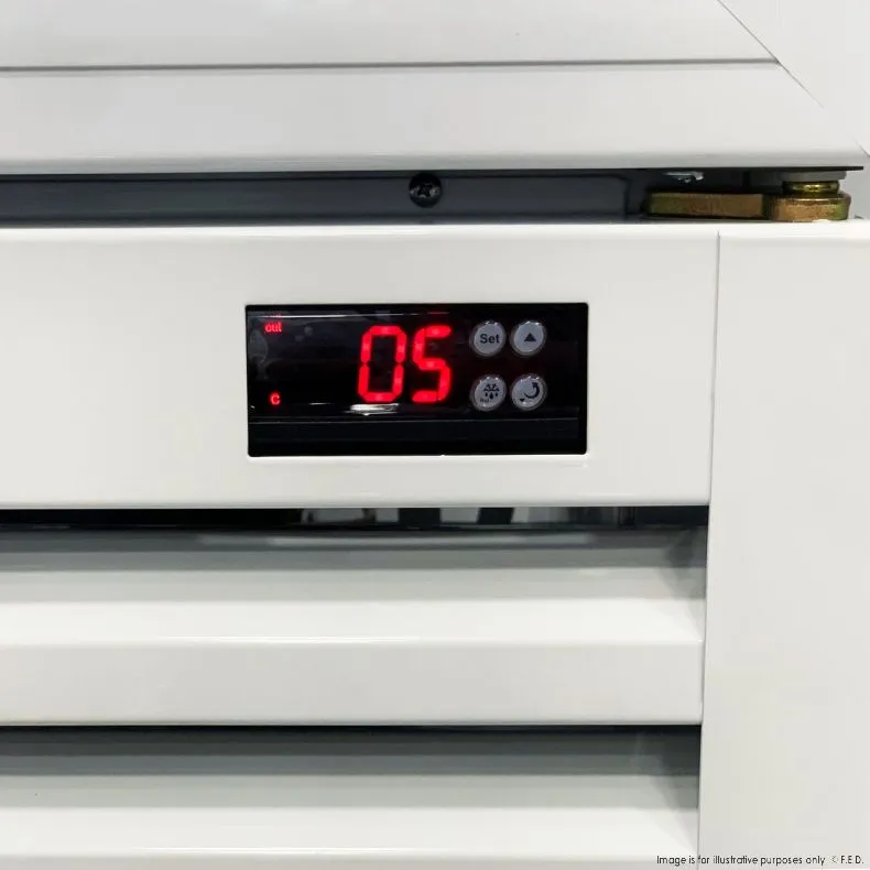 Thermaster 800L Upright Double Glass Door Freezer  LG-800PF