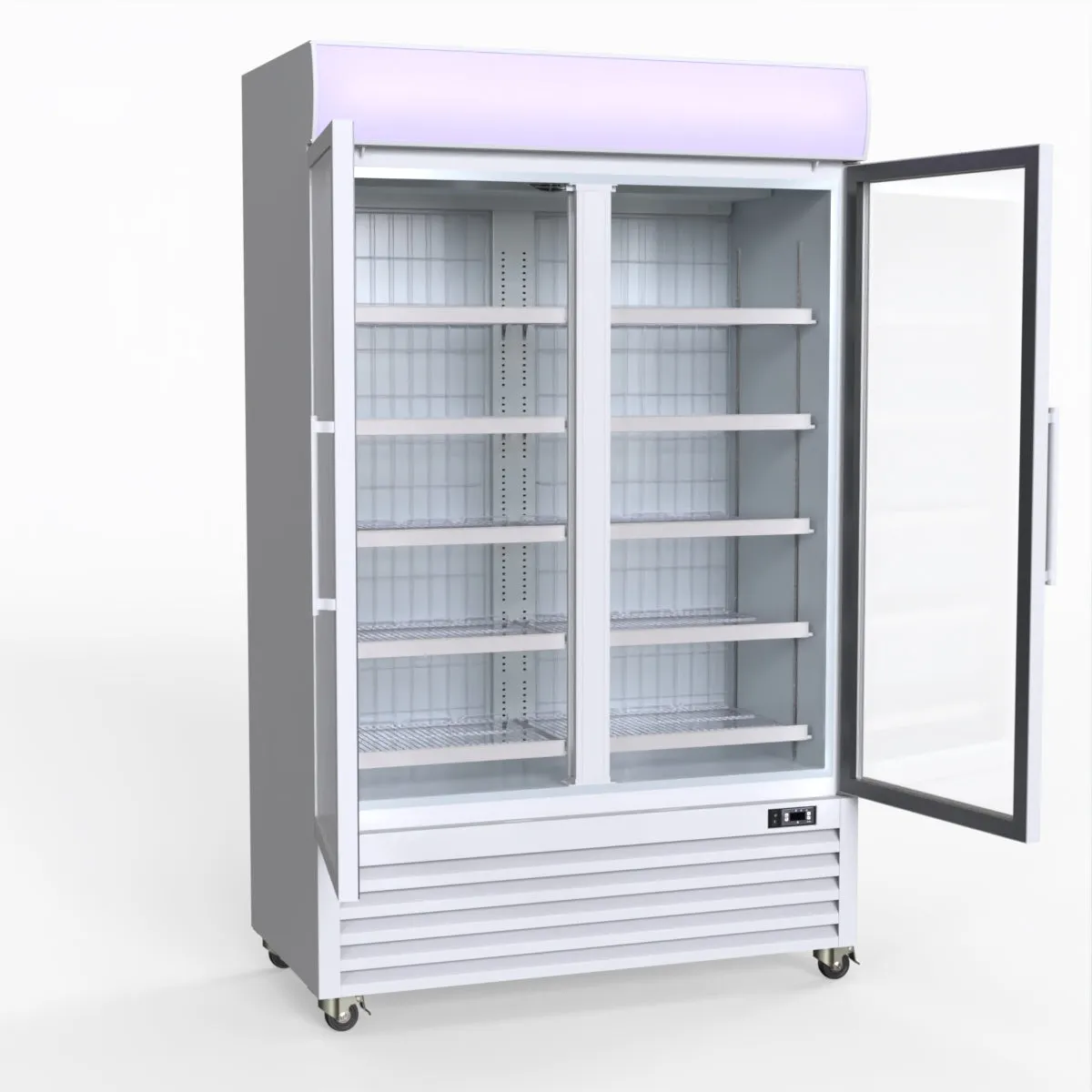 Thermaster 800L Upright Double Glass Door Freezer  LG-800PF