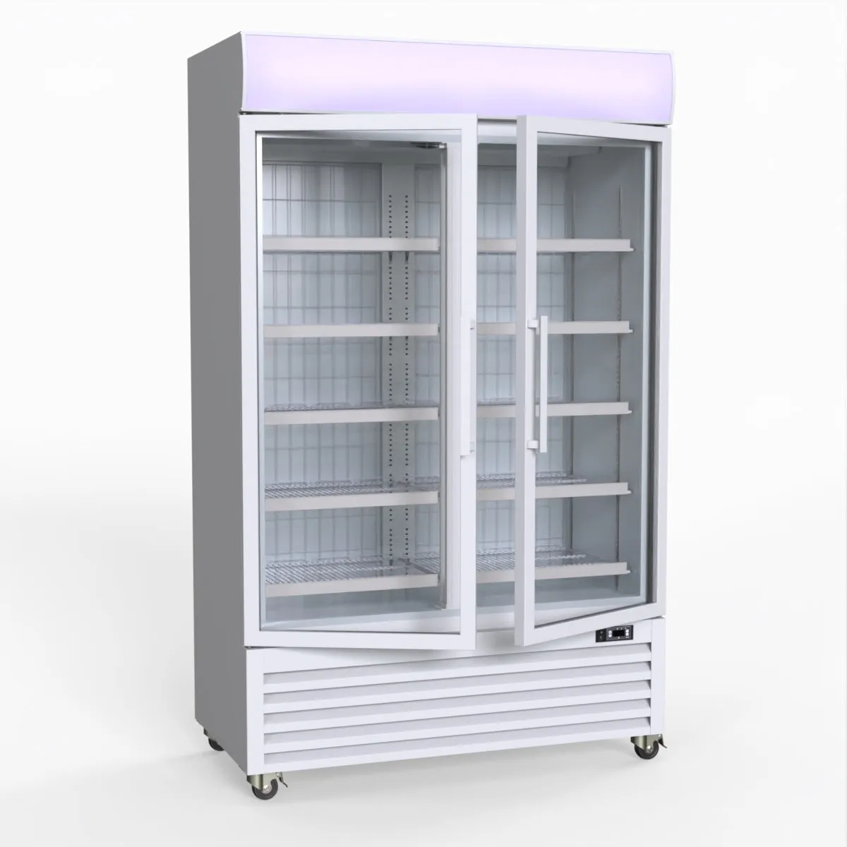 Thermaster 800L Upright Double Glass Door Freezer  LG-800PF