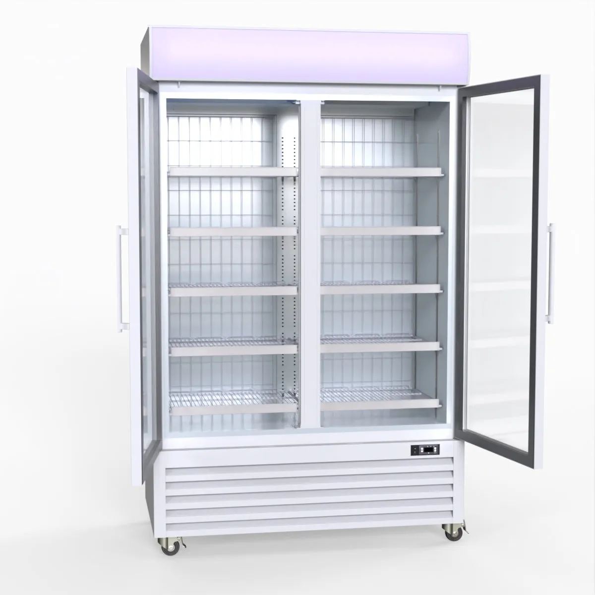 Thermaster 800L Upright Double Glass Door Freezer  LG-800PF
