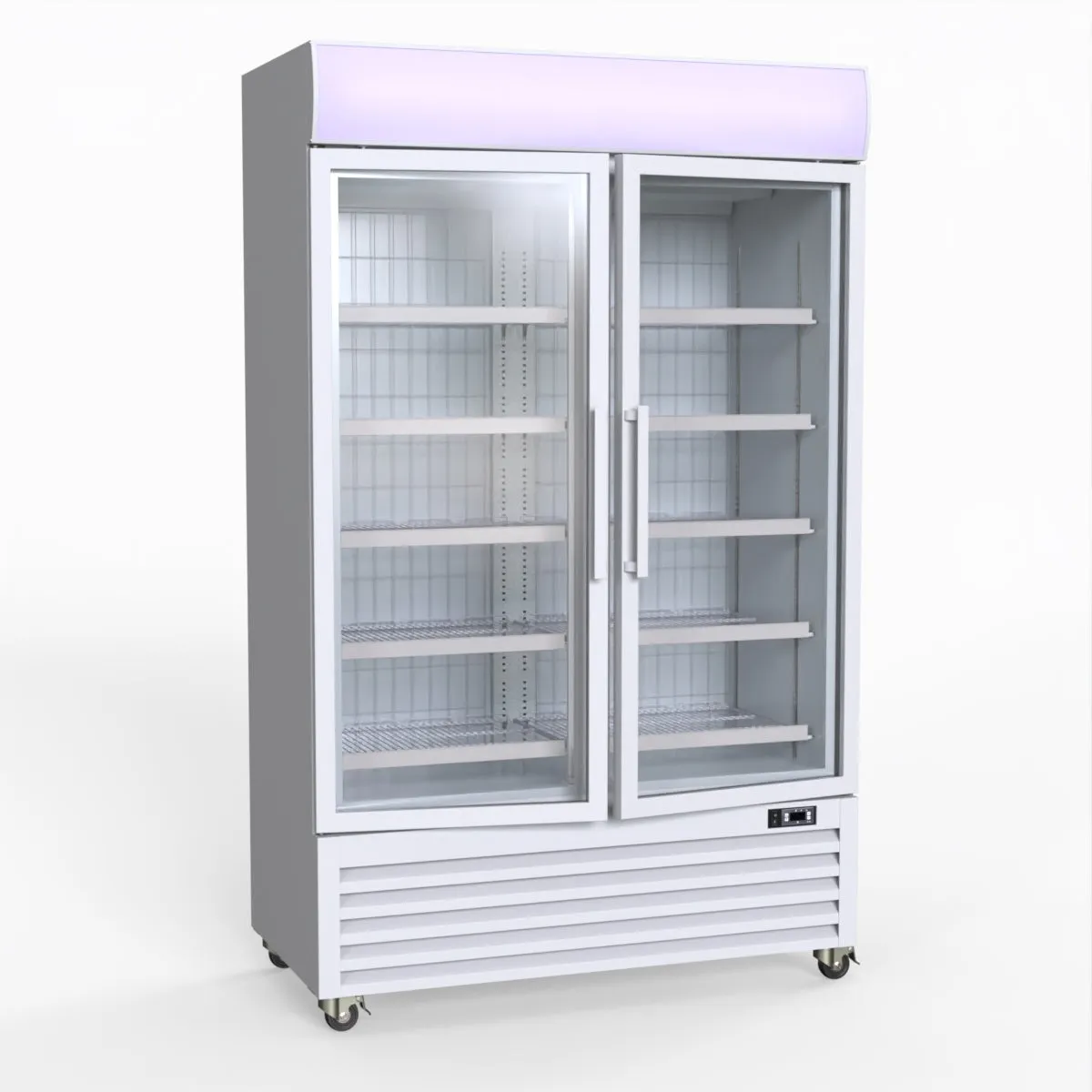 Thermaster 800L Upright Double Glass Door Freezer  LG-800PF