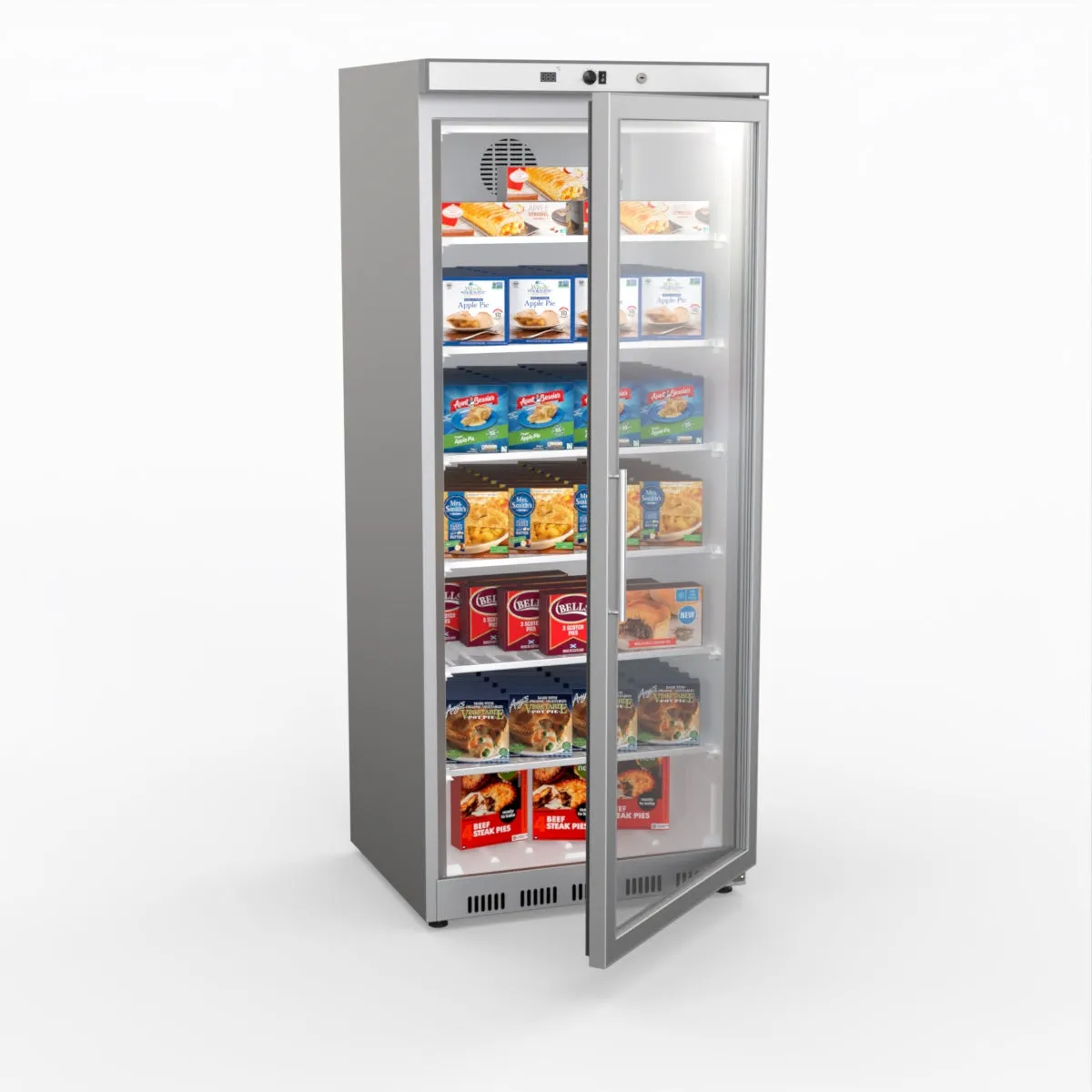 Thermaster Display Freezer With Glass Door HF600G S/S