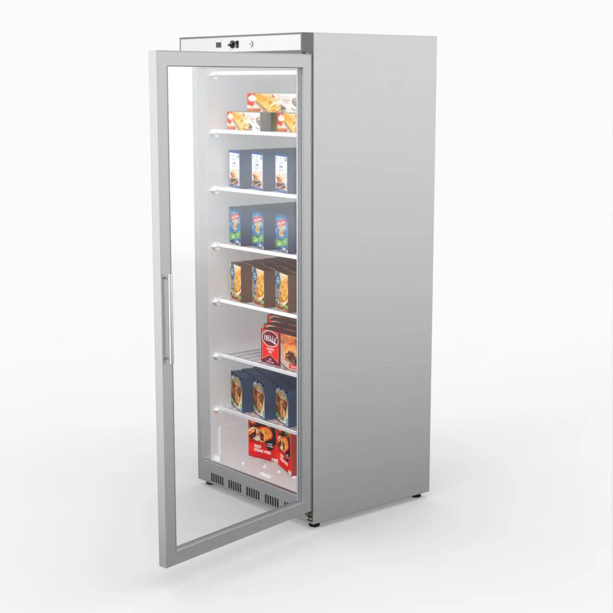 Thermaster Display Freezer With Glass Door HF600G S/S