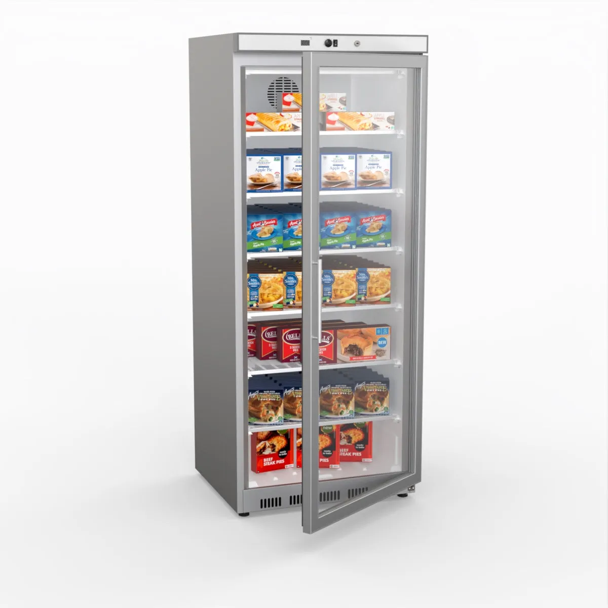 Thermaster Display Freezer With Glass Door HF600G S/S