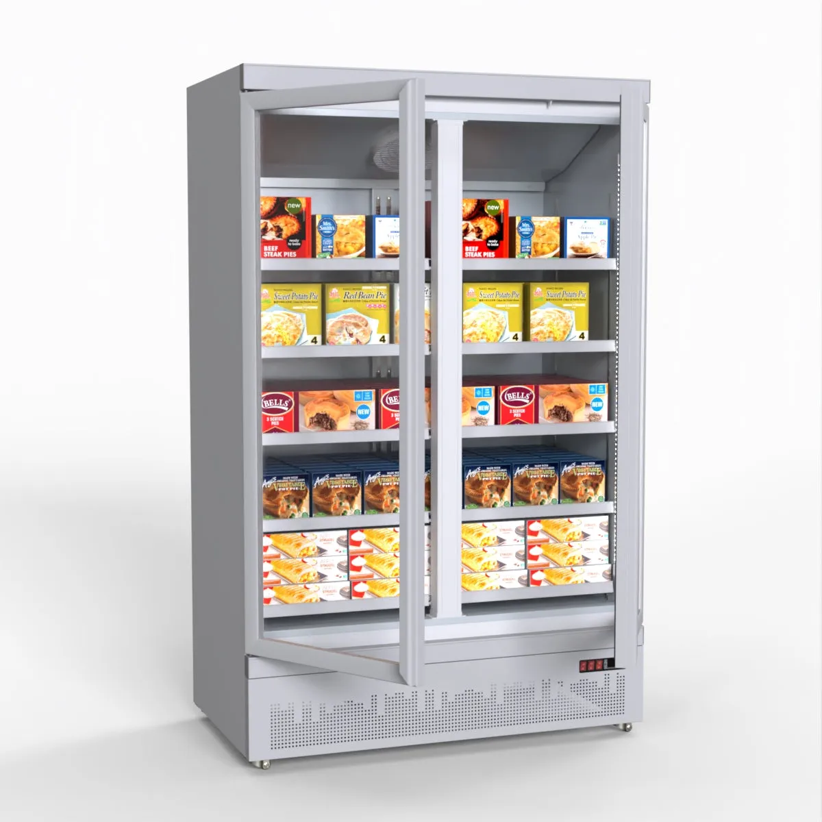 Thermaster Double Door Supermarket Freezer LG-1000GBMF
