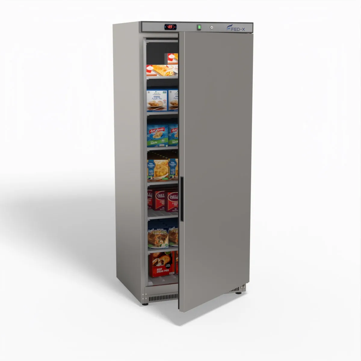Thermaster Stainless Steel Uprighht Static Freezer XF600SS