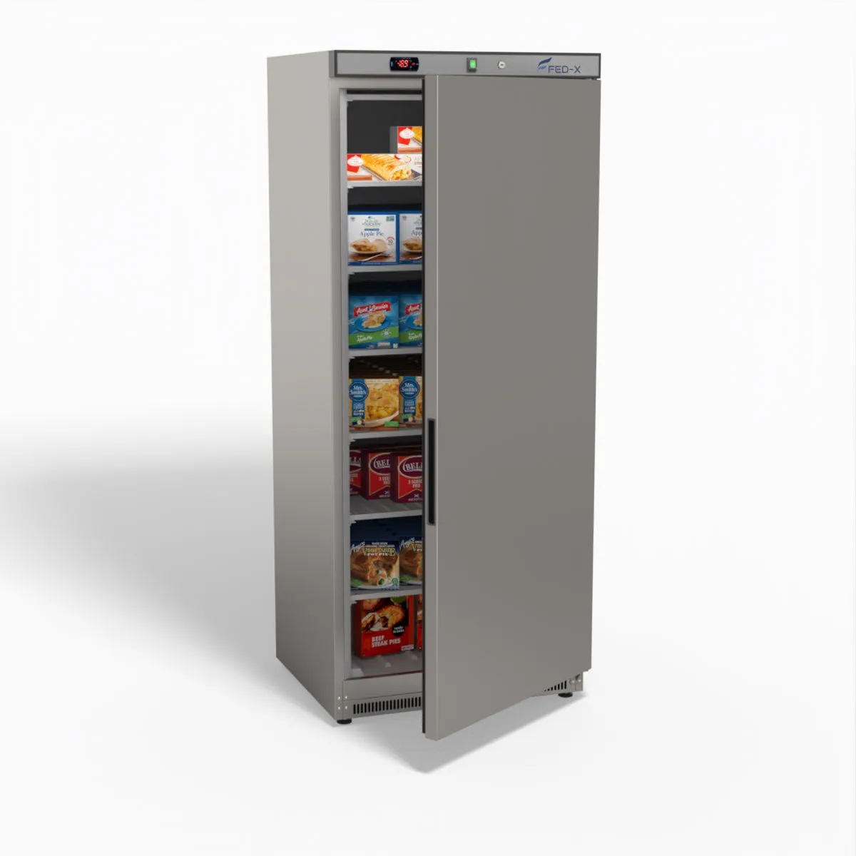 Thermaster Stainless Steel Uprighht Static Freezer XF600SS