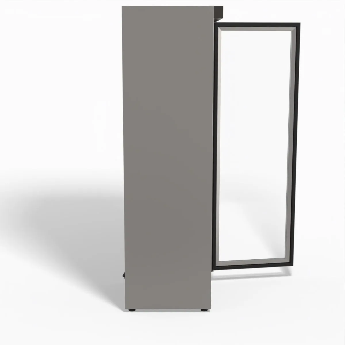 Thermaster Stainless Steel Upright Static Display Freezer XF400SG