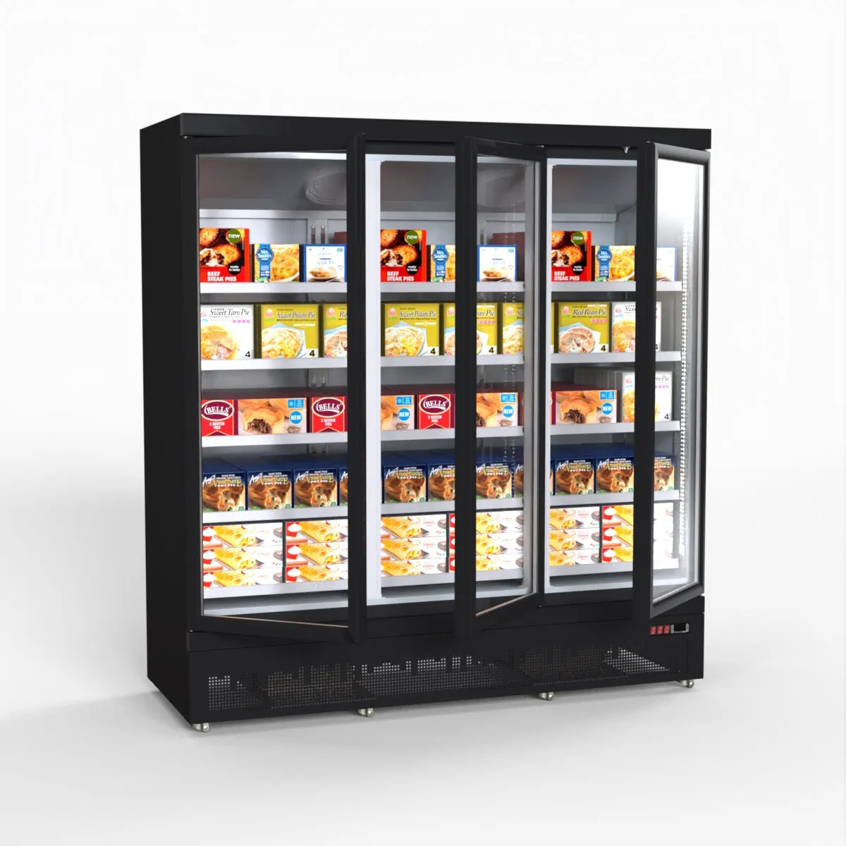 Thermaster Triple Door Supermarket Freezer LG-1500BGBMF
