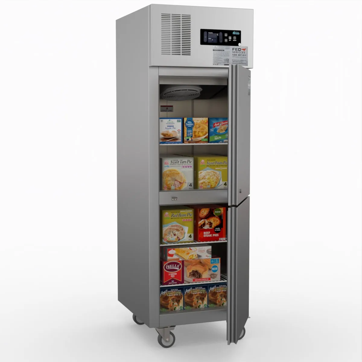 Thermaster Tropical 2 X  Door Ss Freezer SUF500