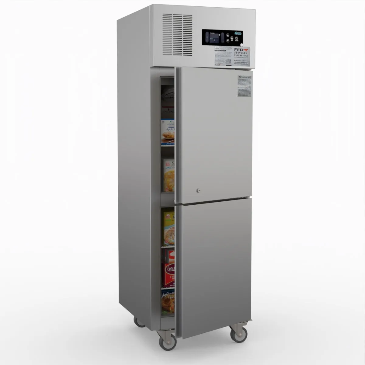 Thermaster Tropical 2 X  Door Ss Freezer SUF500