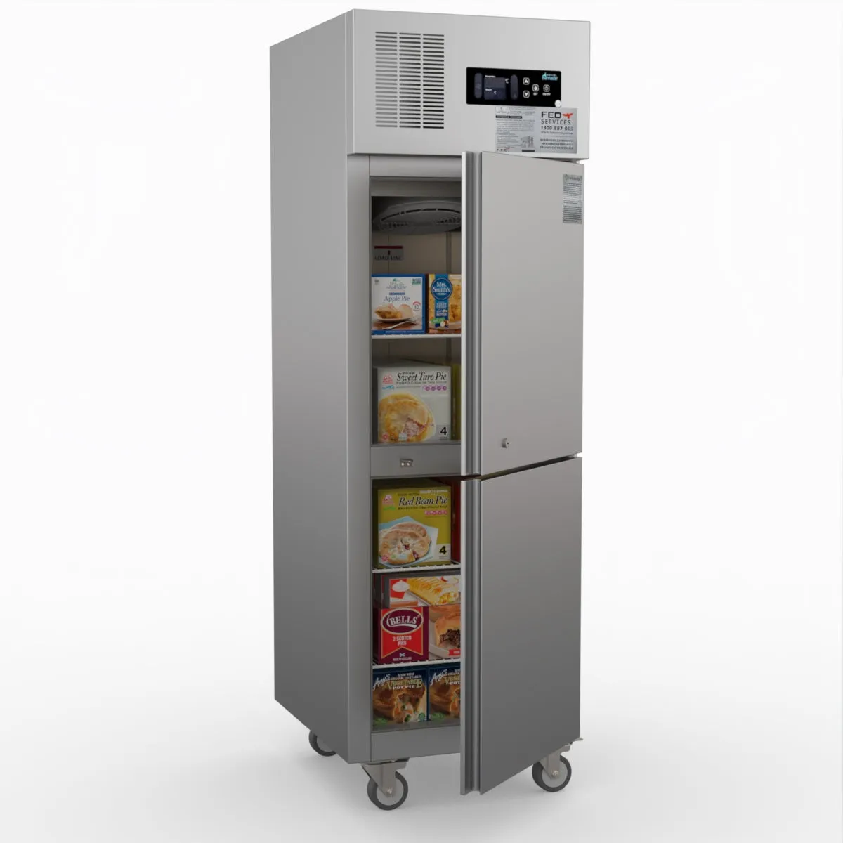 Thermaster Tropical 2 X  Door Ss Freezer SUF500