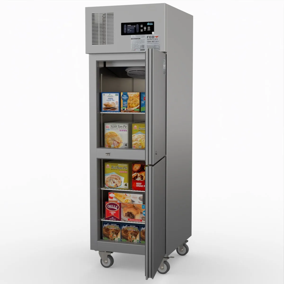 Thermaster Tropical 2 X  Door Ss Freezer SUF500