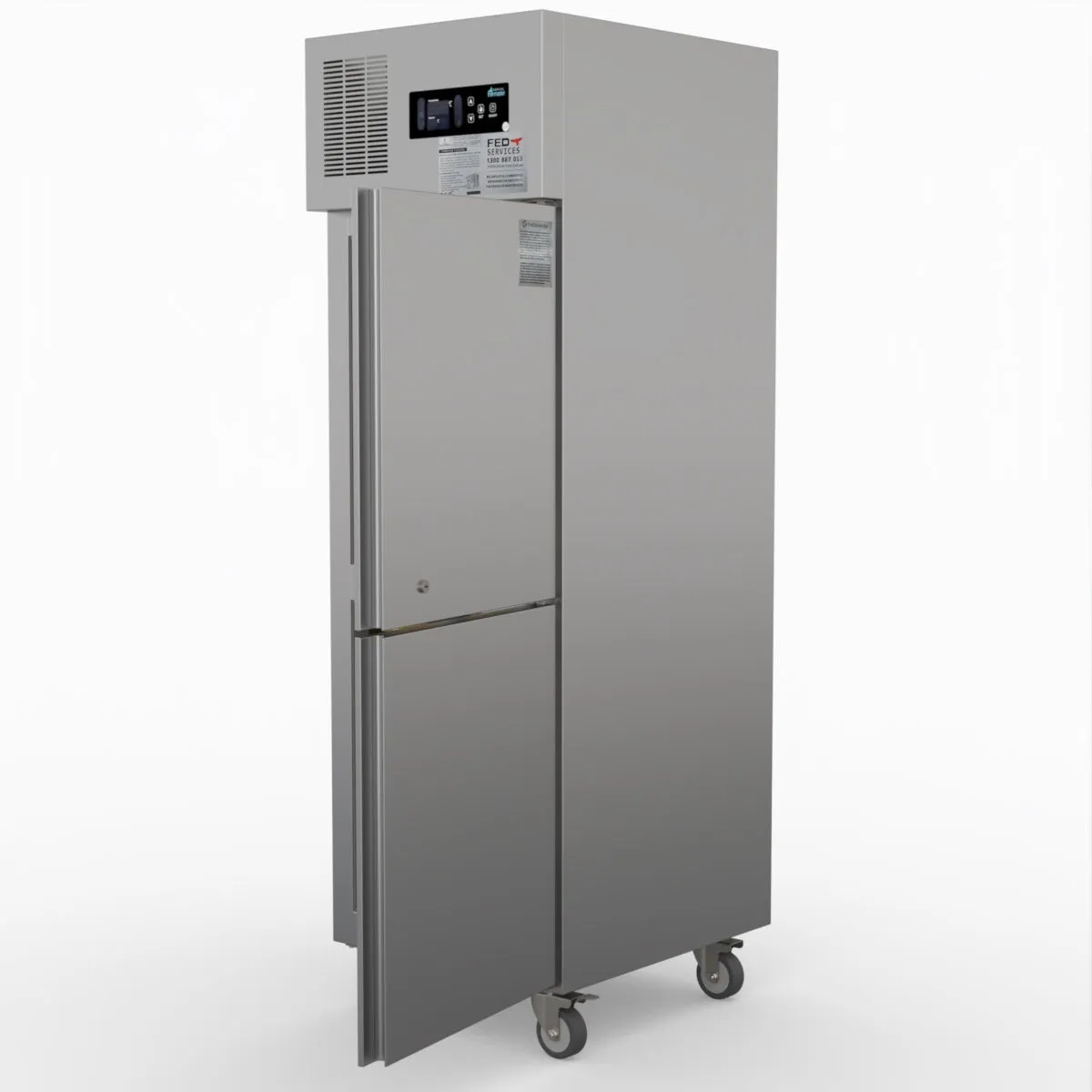 Thermaster Tropical 2 X  Door Ss Freezer SUF500