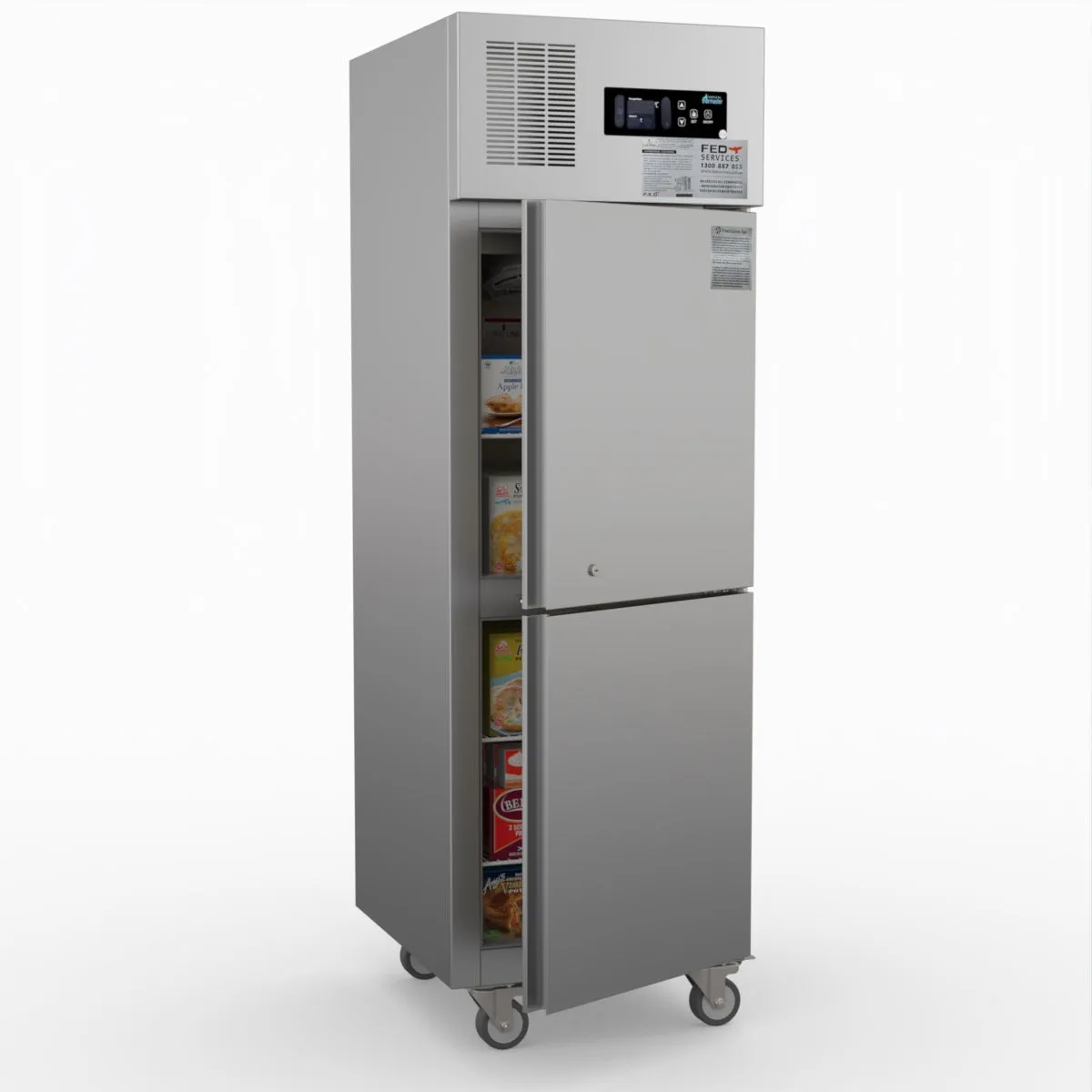 Thermaster Tropical 2 X  Door Ss Freezer SUF500