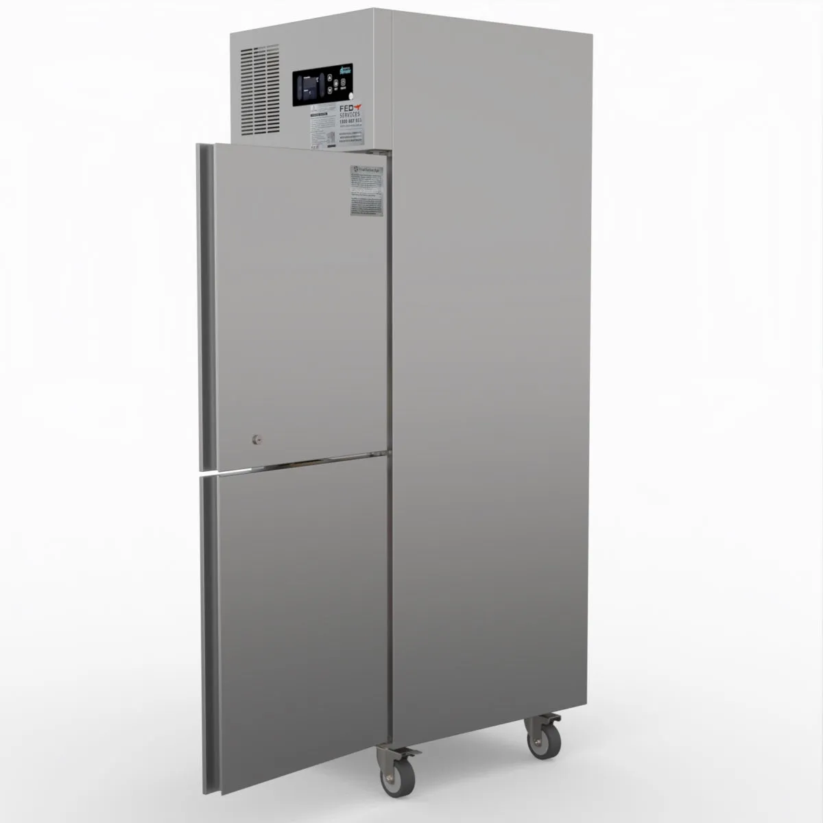 Thermaster Tropical 2 X  Door Ss Freezer SUF500