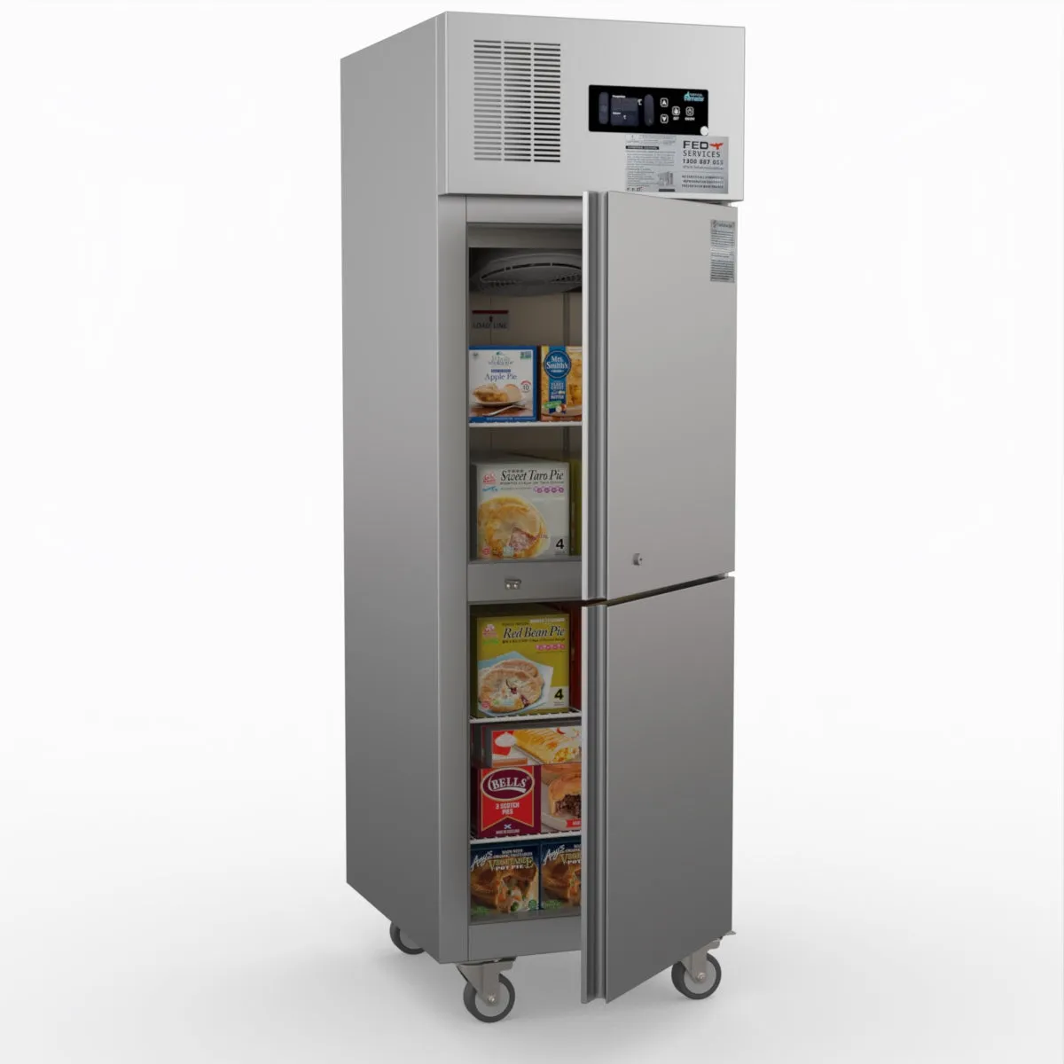 Thermaster Tropical 2 X  Door Ss Freezer SUF500