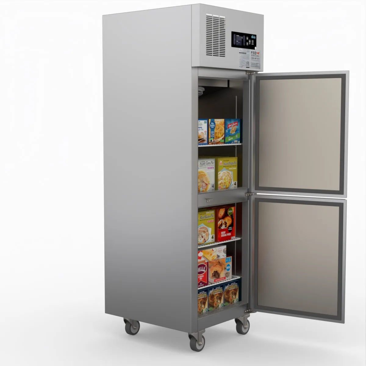Thermaster Tropical 2 X  Door Ss Freezer SUF500