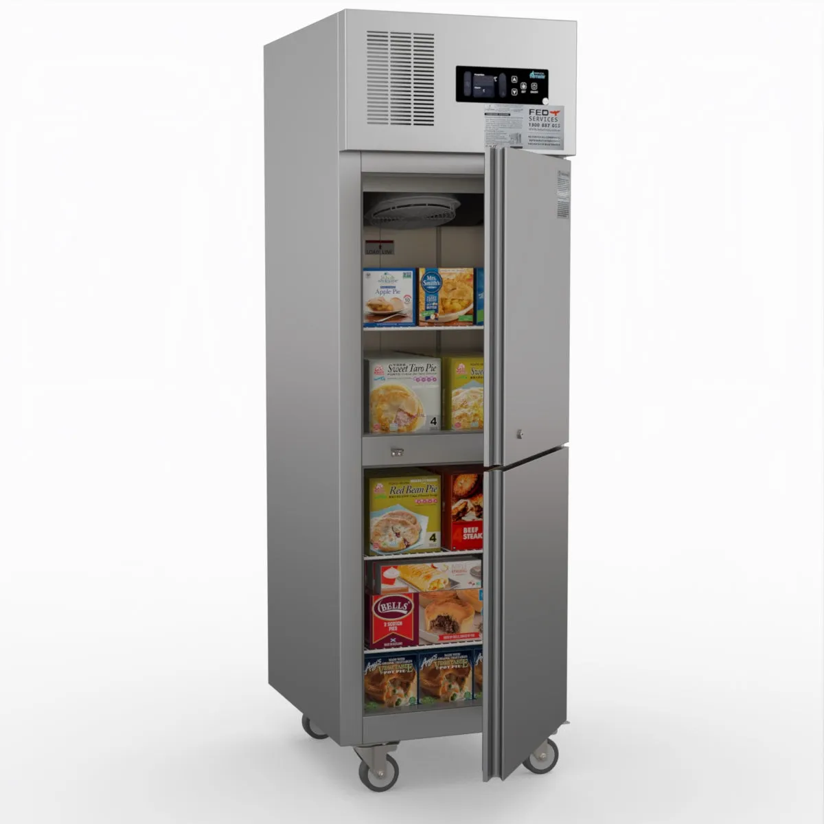 Thermaster Tropical 2 X  Door Ss Freezer SUF500