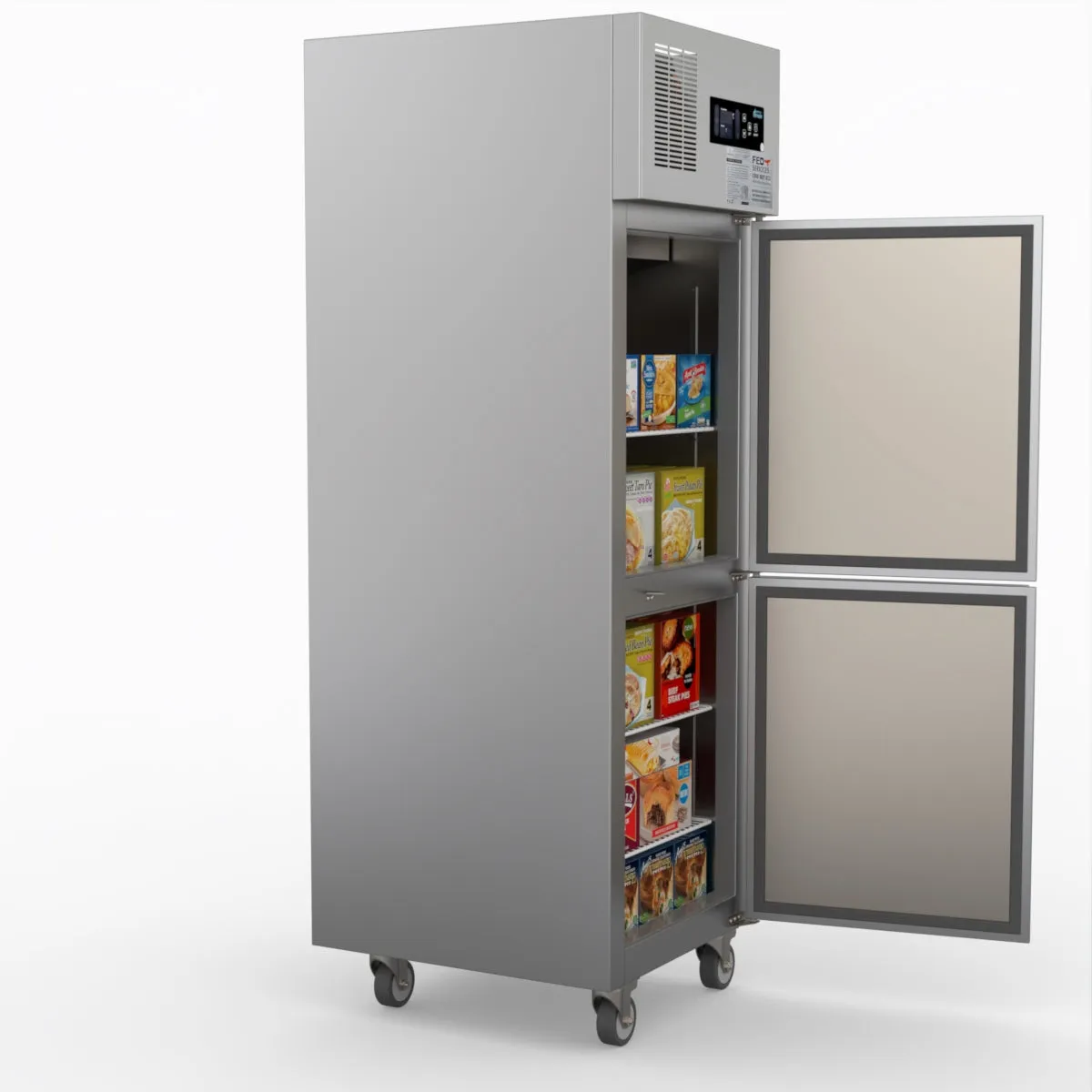 Thermaster Tropical 2 X  Door Ss Freezer SUF500