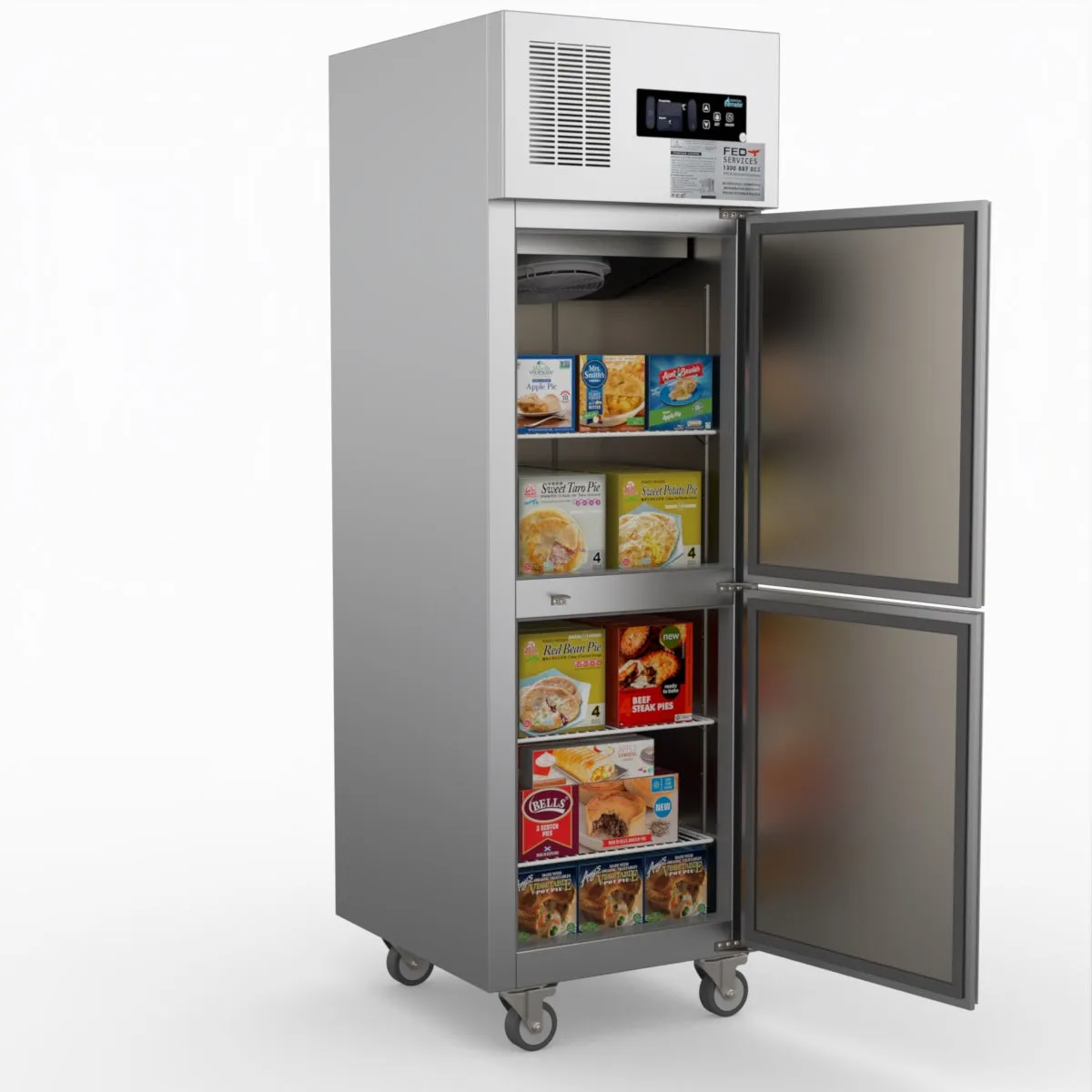 Thermaster Tropical 2 X  Door Ss Freezer SUF500