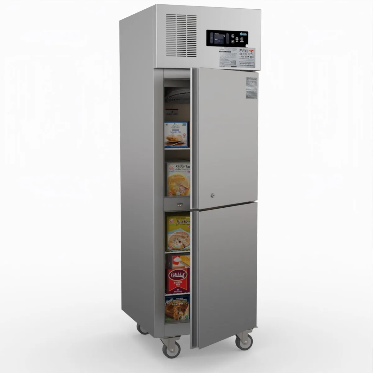 Thermaster Tropical 2 X  Door Ss Freezer SUF500