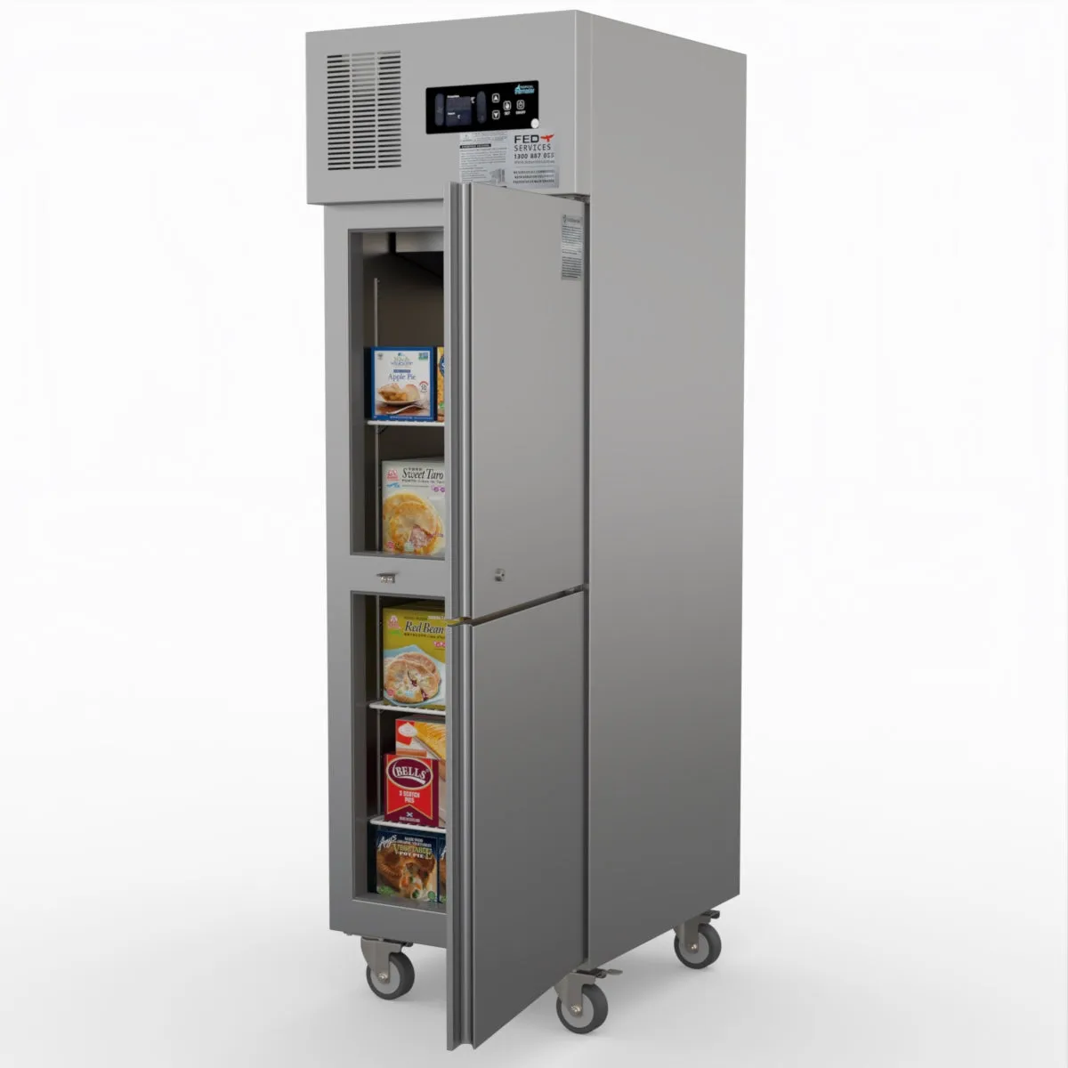 Thermaster Tropical 2 X  Door Ss Freezer SUF500