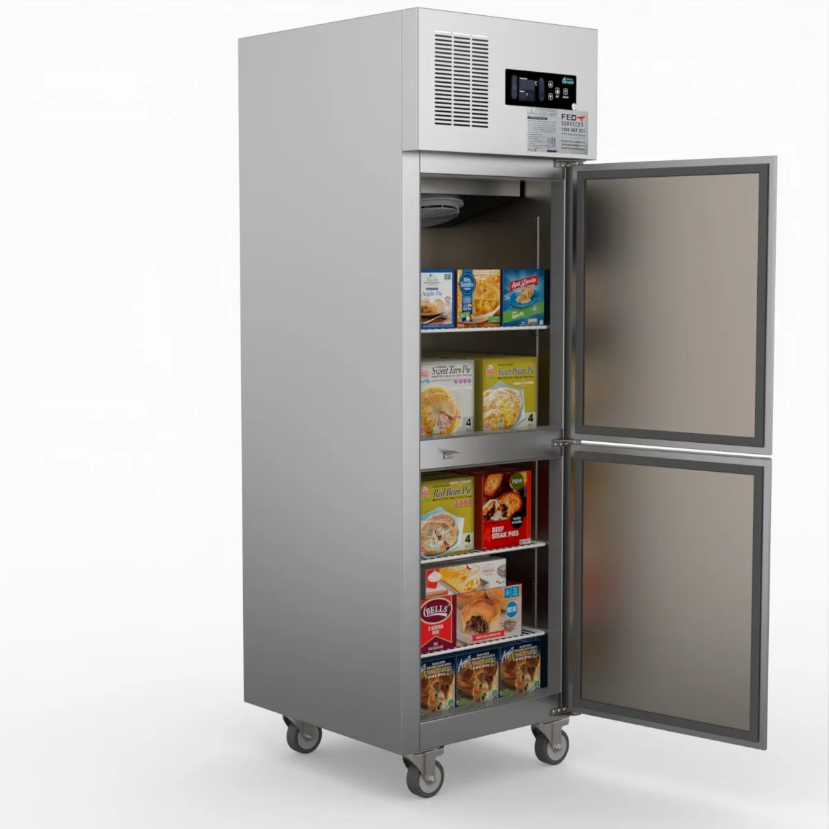 Thermaster Tropical 2 X  Door Ss Freezer SUF500