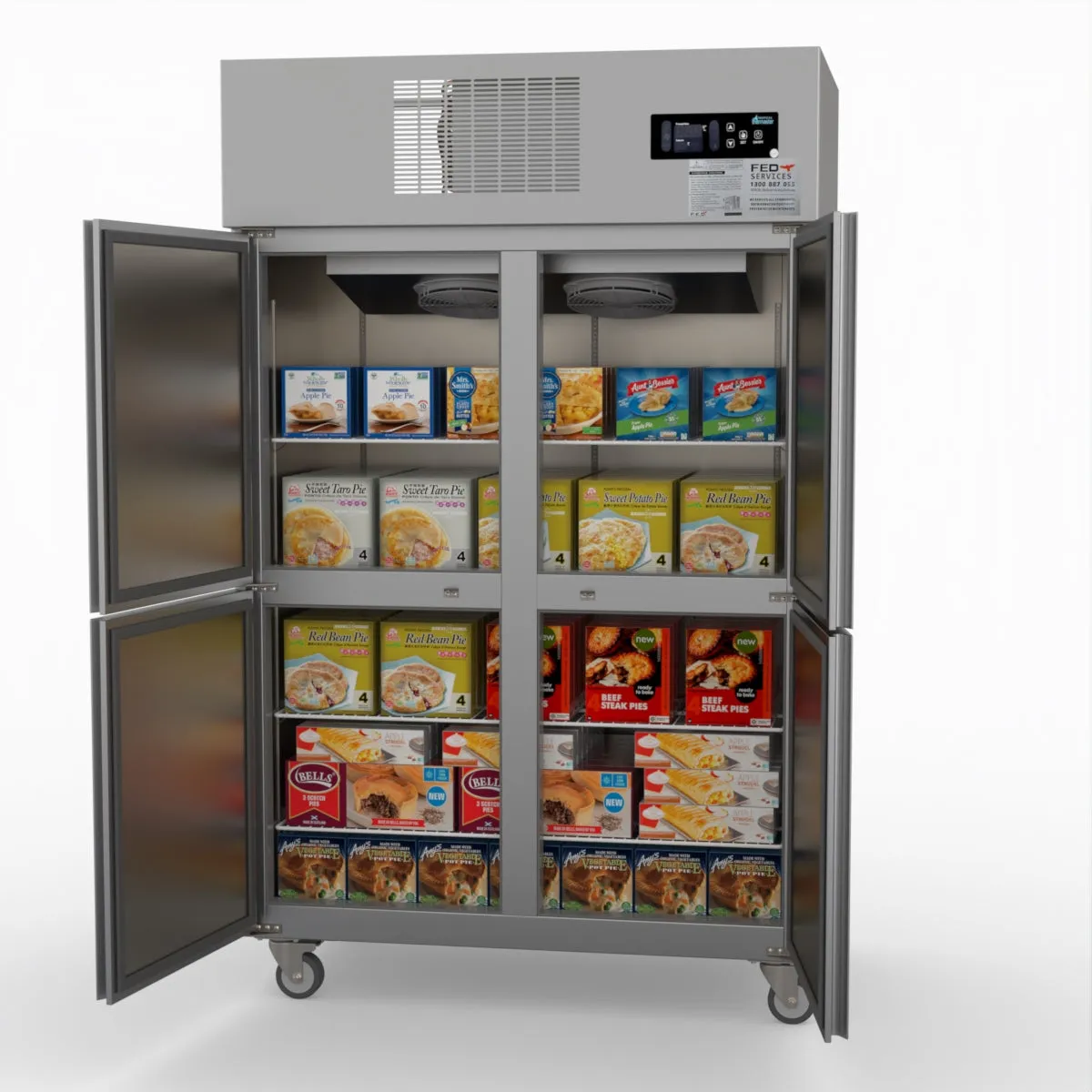 Thermaster Tropical 4 X  Door Ss Freezer SUF1000