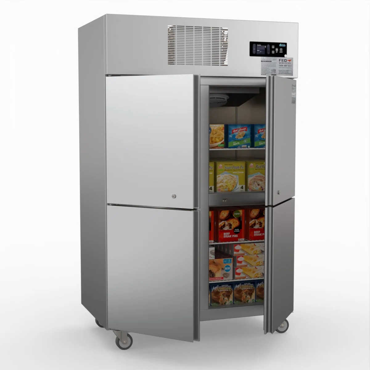 Thermaster Tropical 4 X  Door Ss Freezer SUF1000