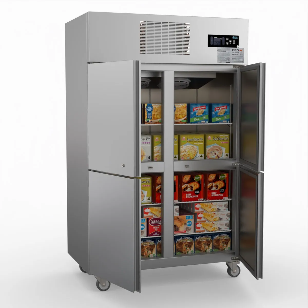 Thermaster Tropical 4 X  Door Ss Freezer SUF1000
