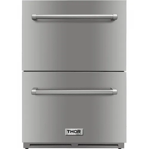 Thor Kitchen TRF2401U 24 Inch Indoor Outdoor Undercounter Refrigerator Drawer