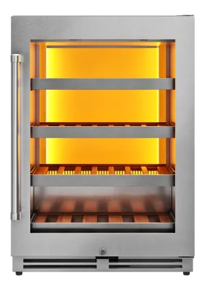 Thor Kitchen TWC24UL Thor Kitchen 24-Inch Single Zone Wine Cooler, 45 Wine Bottle Capacity - Model Twc24Ul