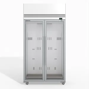 TMF1000N-A Ice 2 1 Glass Door Upright Display or Storage Freezer