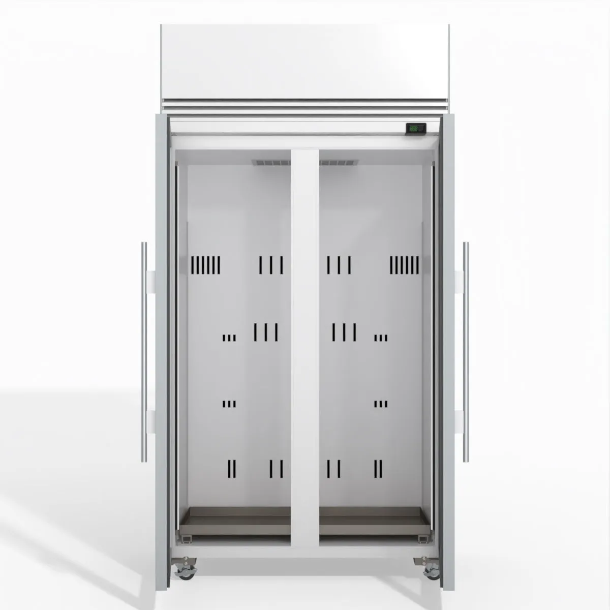 TMF1000N-A Ice 2 1 Glass Door Upright Display or Storage Freezer