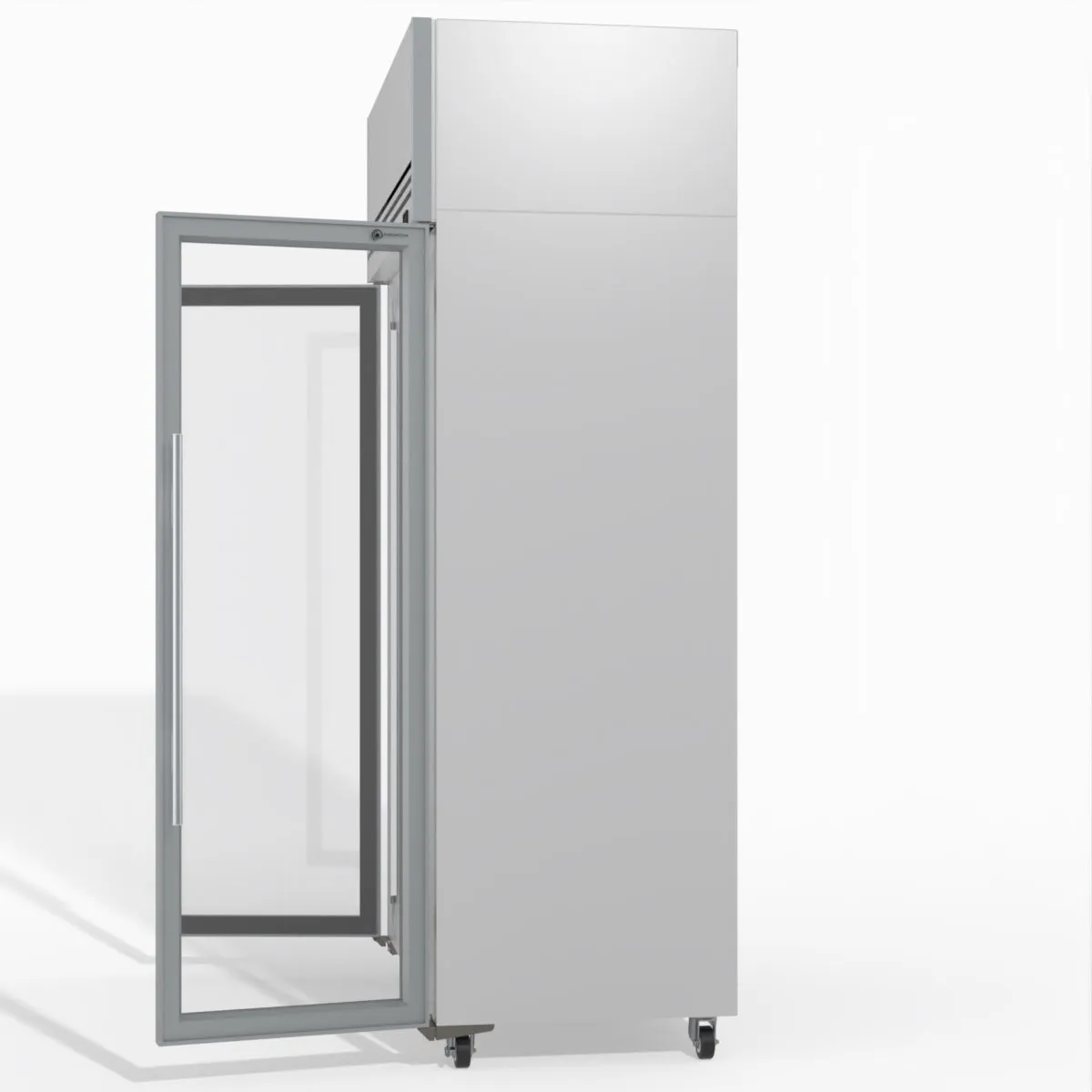 TMF1000N-A Ice 2 1 Glass Door Upright Display or Storage Freezer