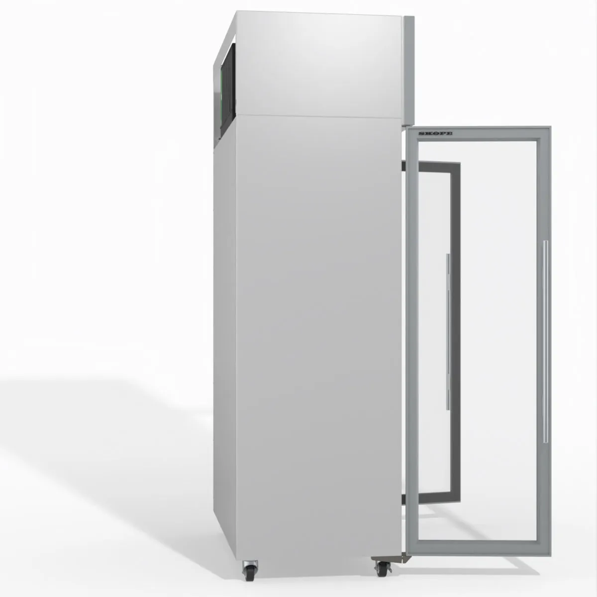 TMF1000N-A Ice 2 1 Glass Door Upright Display or Storage Freezer