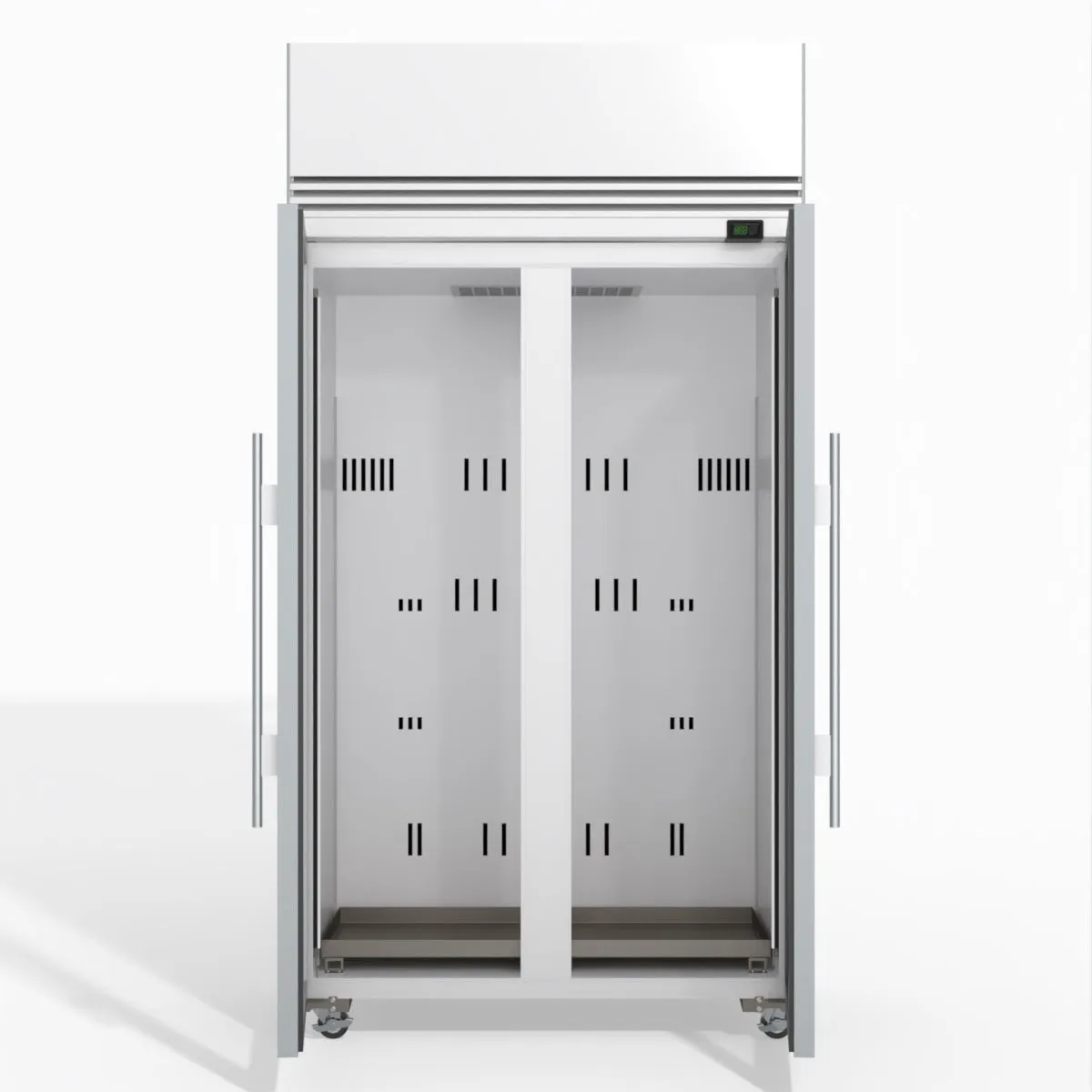 TMF1000N-A Ice 2 1 Glass Door Upright Display or Storage Freezer