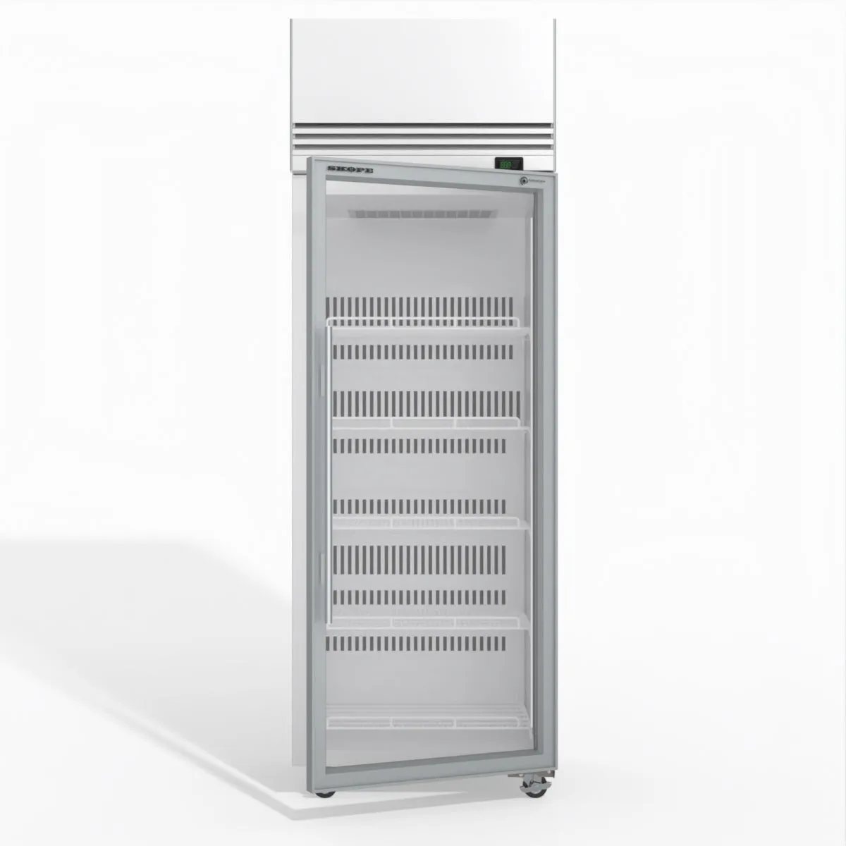 TMF650N-A 1 Glass Door Upright Display or Storage Freezer
