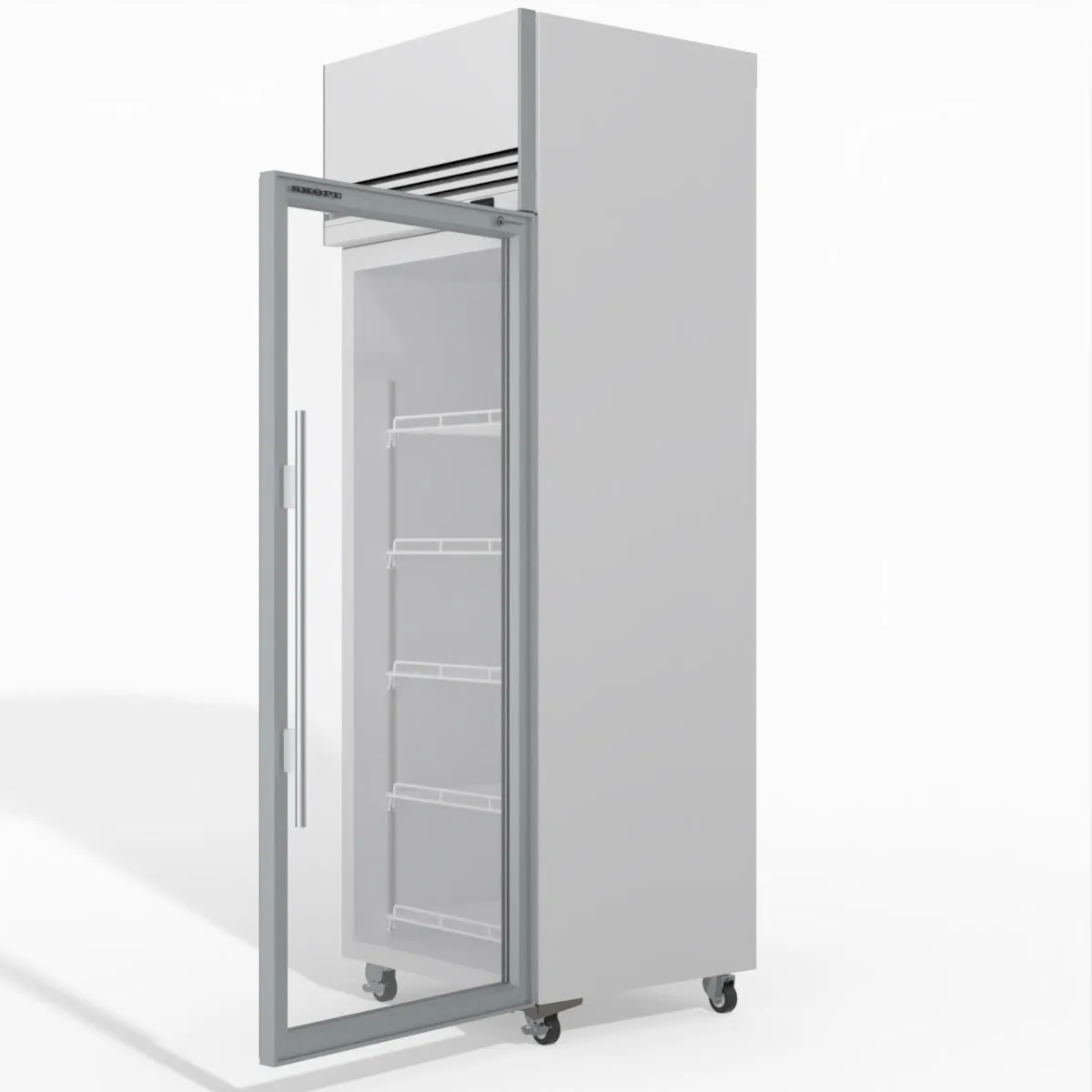 TMF650N-A 1 Glass Door Upright Display or Storage Freezer
